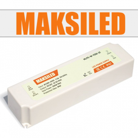 Блок питания MAKSILED в пластиковом корпусе для улицы